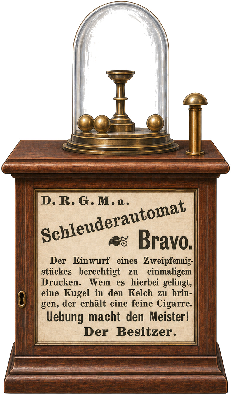 Bravo rotating ball machine